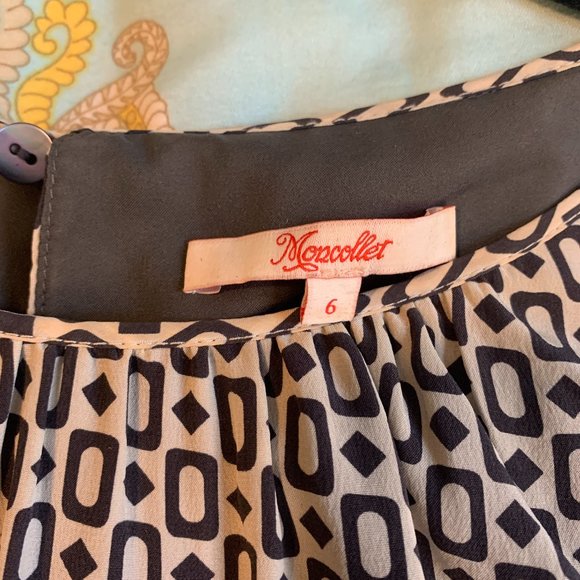 Moncollet blue and white dress - Picture 6 of 6